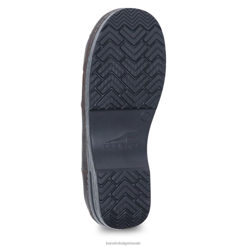 Dansko антично кафяво омаслено Жени Франки JDTJ222 ботуши и ботуши