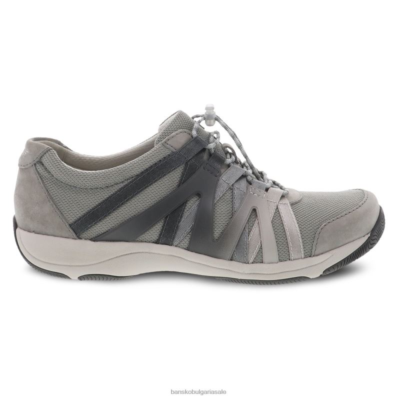 Dansko сив велур Жени хенриет JDTJ215 маратонки и на открито
