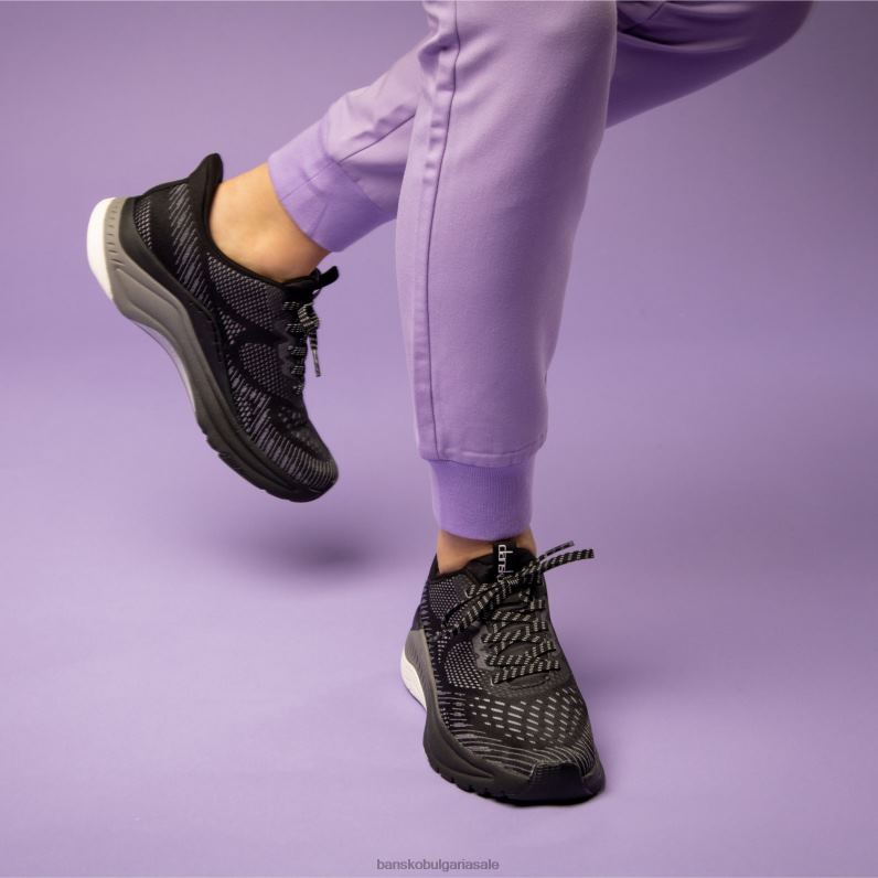 Dansko черна мрежа Жени божур JDTJ219 маратонки и на открито