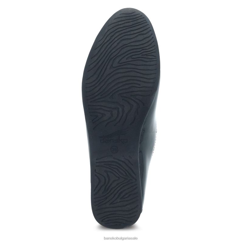 Dansko черен патент Жени Лекси JDTJ178 мулета и чехли