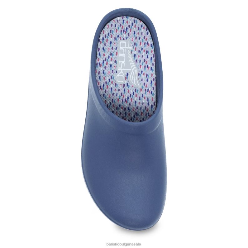 Dansko син Жени kaci JDTJ189 мулета и чехли