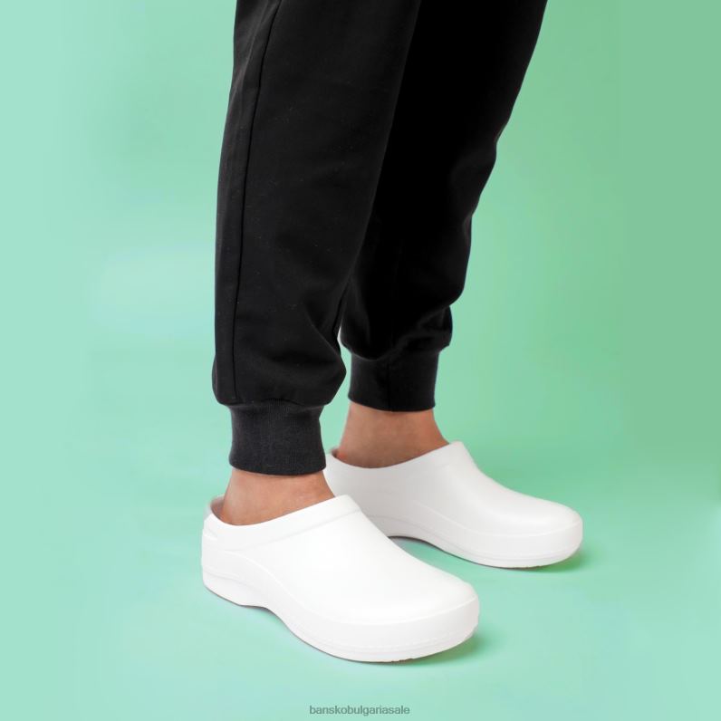 Dansko бяло Жени kaci JDTJ190 мулета и чехли