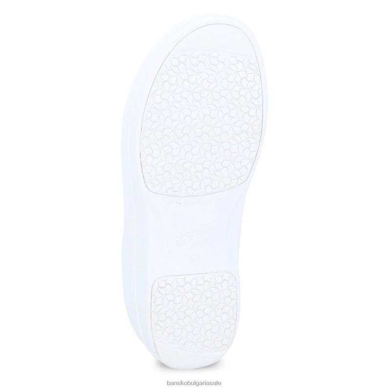 Dansko бяло Жени kaci JDTJ190 мулета и чехли