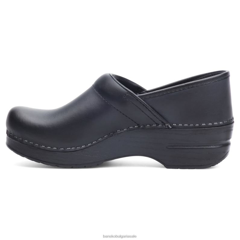 Dansko Черна кутия Жени широк про JDTJ240 сабо