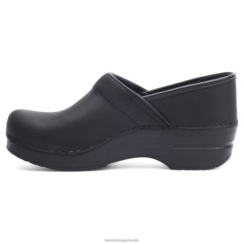 Dansko намазана с черно масло Жени широк про JDTJ241 сабо