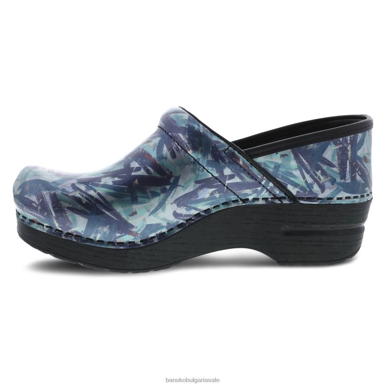 Dansko боядисан патент Жени професионален JDTJ36 сабо