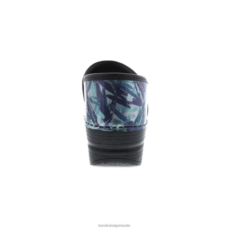 Dansko боядисан патент Жени професионален JDTJ36 сабо