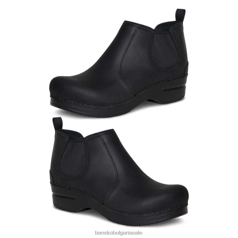 Dansko намазана с черно масло Жени персонализиран франки JDTJ52 сабо