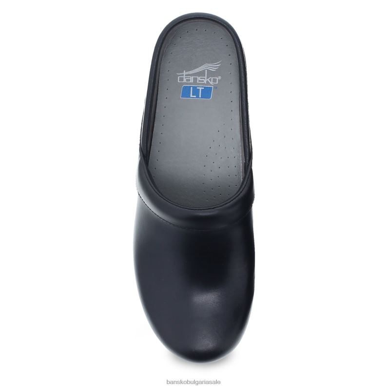 Dansko Черна кожа Жени lt професионалист JDTJ39 сабо
