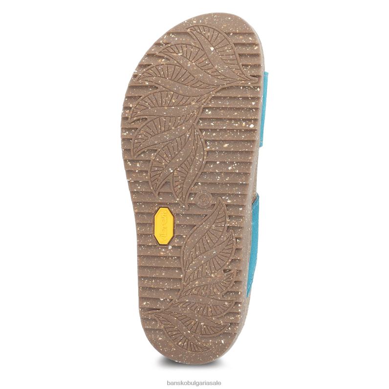 Dansko сив велур Жени дайна JDTJ103 сандали