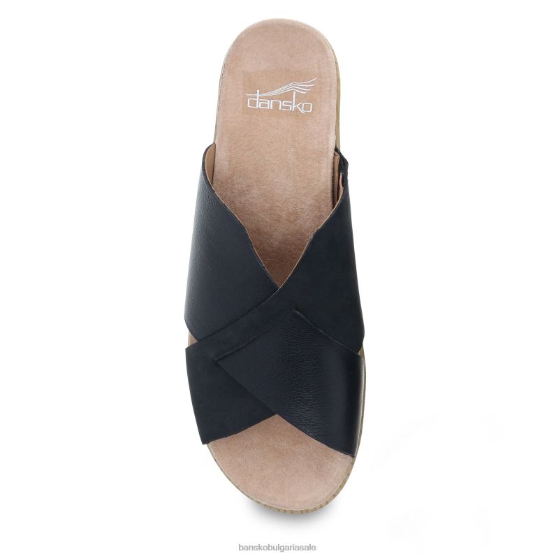 Dansko черно мулти Жени мири JDTJ112 сандали