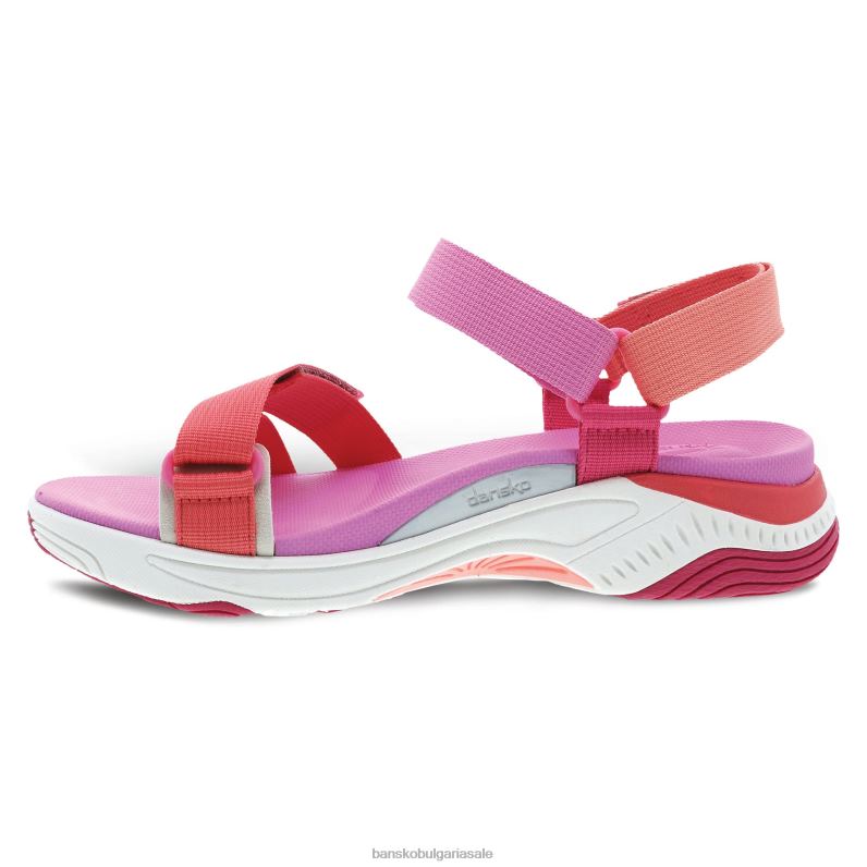 Dansko ягодова мулти лента Жени ракел JDTJ64 сандали