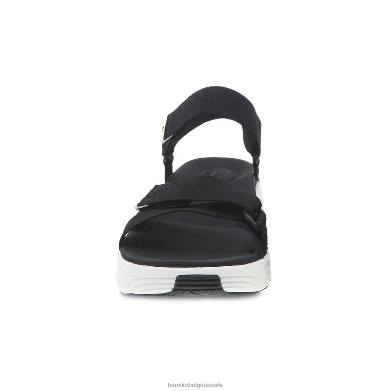 Dansko черна лента Жени ракел JDTJ65 сандали