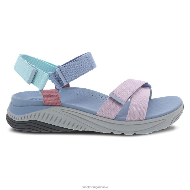 Dansko небесна мулти лента Жени ракел JDTJ67 сандали