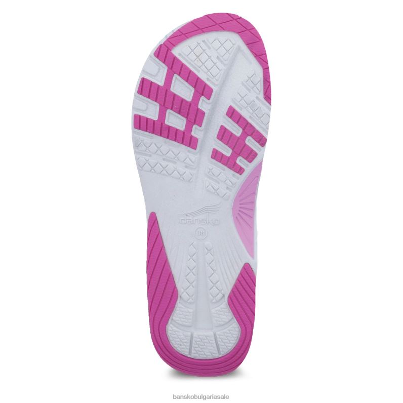 Dansko фуксия мулти лента Жени розетка JDTJ70 сандали