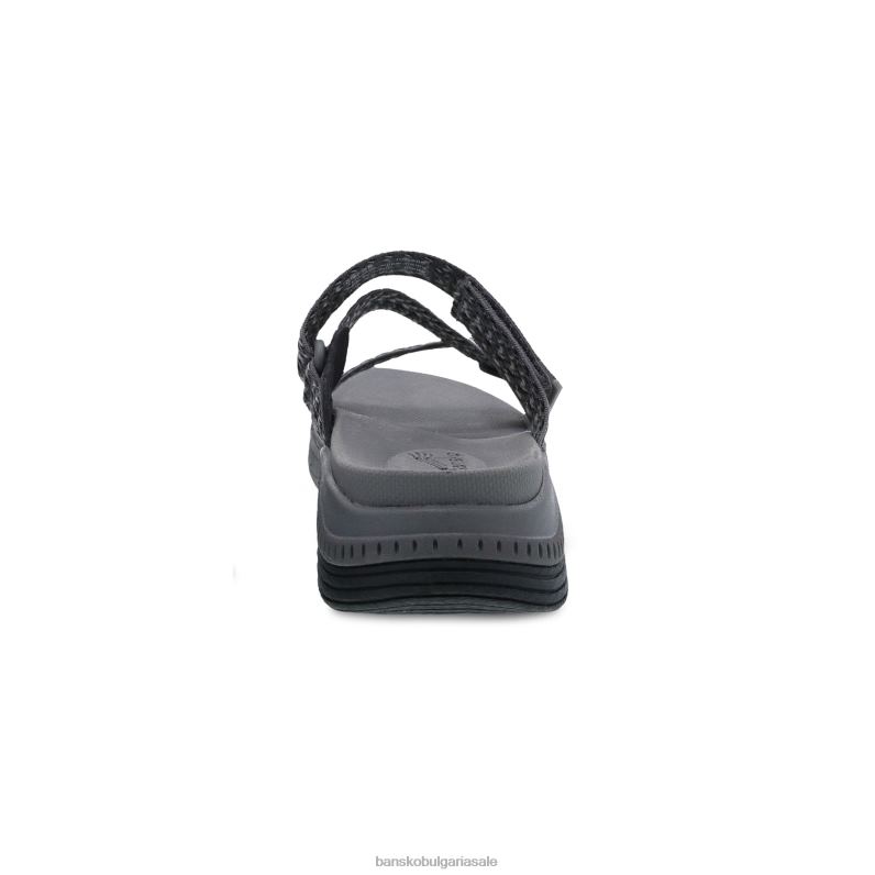 Dansko сива мулти лента Жени розетка JDTJ71 сандали