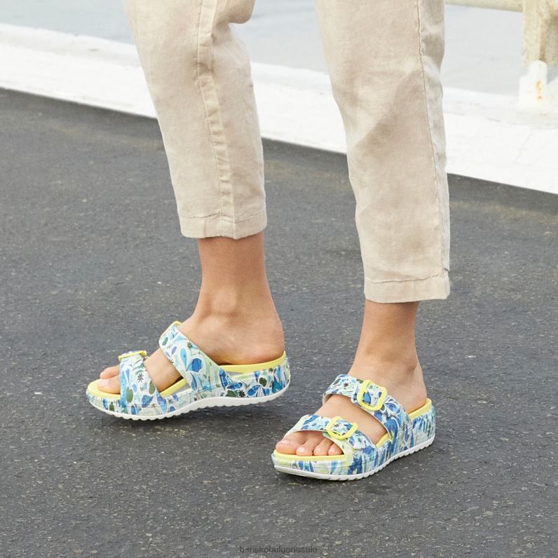 Dansko хипи флорални Жени канди JDTJ93 сандали