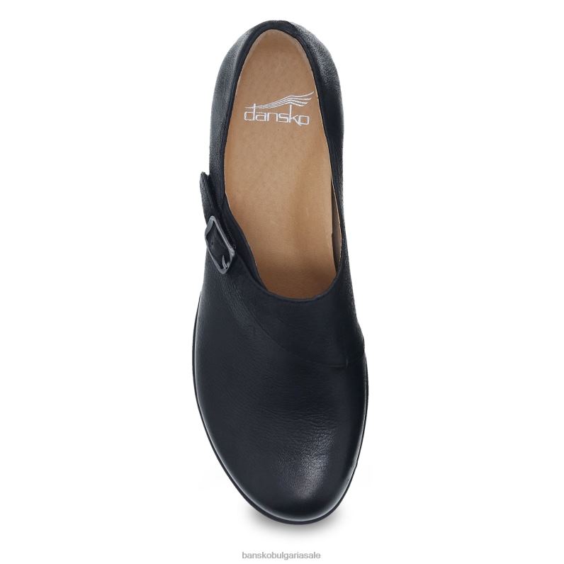 Dansko черен полиран набук Жени мариса JDTJ248 токчета и клинове