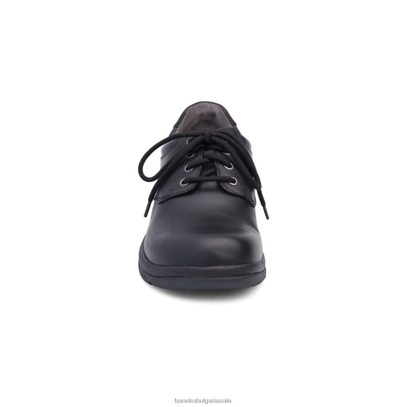 Dansko черен гладък мъже проходилка JDTJ277 мокасини и пантофи