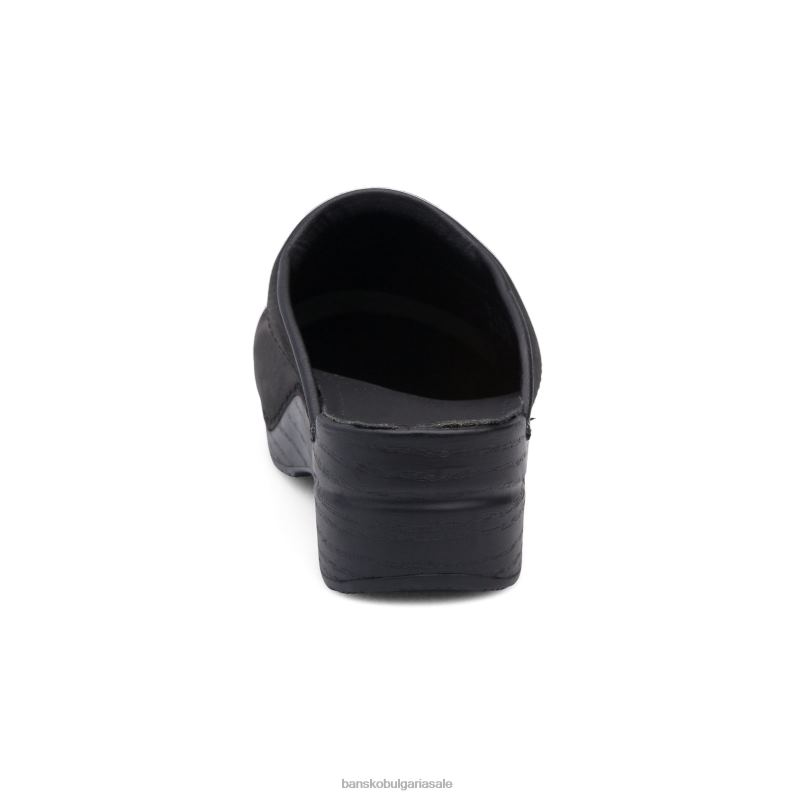 Dansko намазана с черно масло мъже карл JDTJ280 мокасини и пантофи